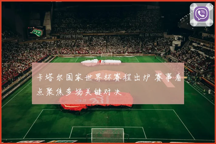 卡塔尔国家世界杯赛程出炉 赛事看点聚焦多场关键对决